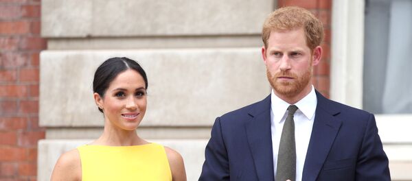 نجل ولي عهد بريطانيا الأمير هاري وزوجته دوقة ساسكس ميغان ماركل - سبوتنيك عربي