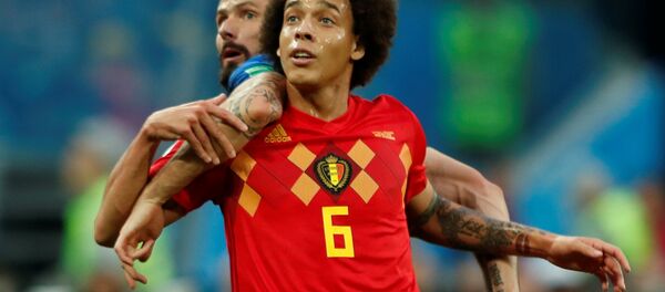 لاعب المنتخب البلجيكي و نادي تيانجين كوانجيان الصيني، أكسيل فيتسل - سبوتنيك عربي