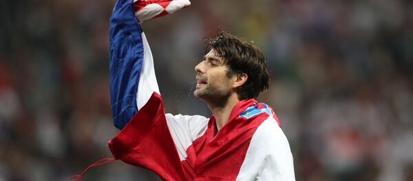 مدافع المنتخب الكرواتي و نادي بايرن ليفركوزن الألماني، فيدران تشورلوكا - سبوتنيك عربي