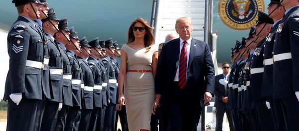 دونالد ترامب وميلانيا ترامب في لندن دونالد ترامب وميلانيا ترامب في لندن - سبوتنيك عربي