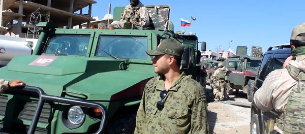 الحضور الروسي في النعيمة، درعا، سوريا - سبوتنيك عربي