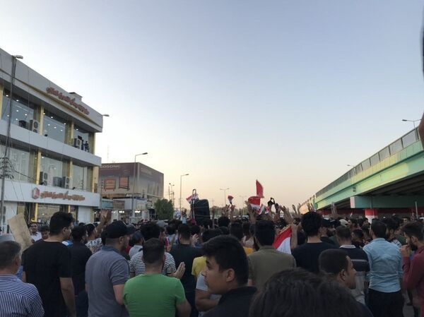 مظاهرات العراق - سبوتنيك عربي