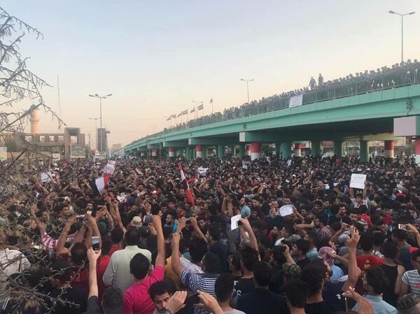 مظاهرات العراق - سبوتنيك عربي