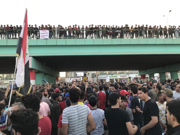 مظاهرات العراق - سبوتنيك عربي