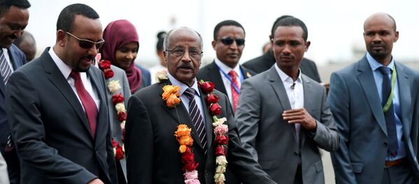 رئيس إريتريا أسياس أفورقي ورئيس إثيوبيا أبي أحمد - سبوتنيك عربي