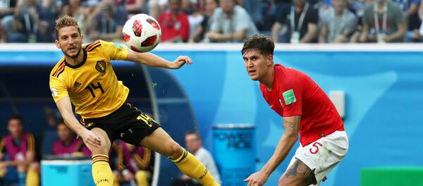 مباراة بلجيكا وإنجلترا في كأس العالم - سبوتنيك عربي