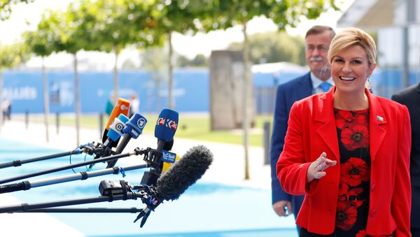 رئيسة كرواتيا كوليندا كيتاروفيتش - سبوتنيك عربي