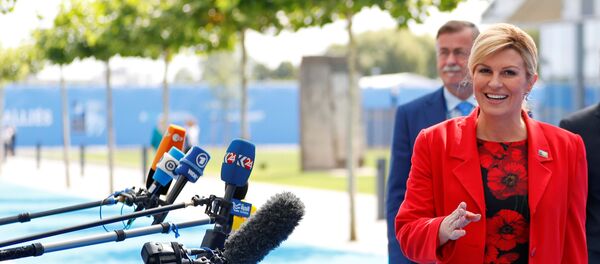 رئيسة كرواتيا كوليندا كيتاروفيتش - سبوتنيك عربي