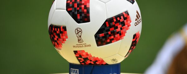 كرة نهائي كأس العالم بين فرنسا وكرواتيا - سبوتنيك عربي