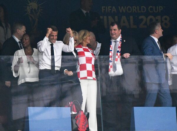 رئيسة كرواتيا بعدف فوز منتخب فرنسا - سبوتنيك عربي