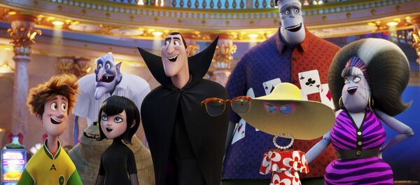 مشهد من الفيلم الأمريكي هوتيل ترانسيلفانيا 3 - سبوتنيك عربي