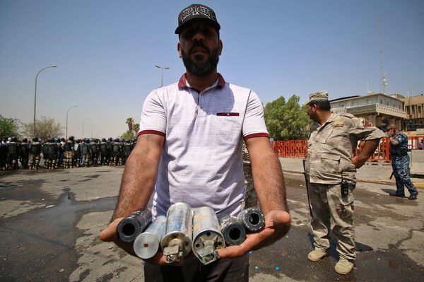 احتجاجات البصرة - سبوتنيك عربي