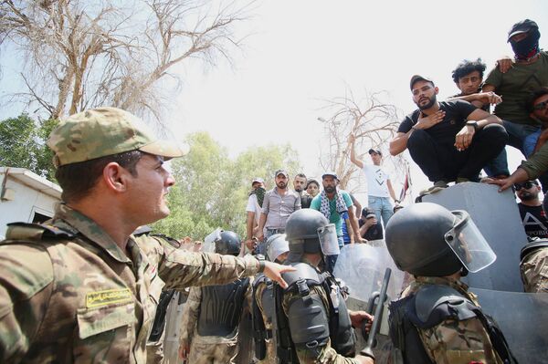 احتجاجات البصرة - سبوتنيك عربي