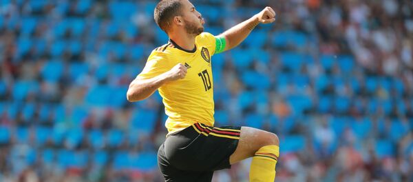 لاعب المنتخب البلجيكي إدين هازارد - سبوتنيك عربي