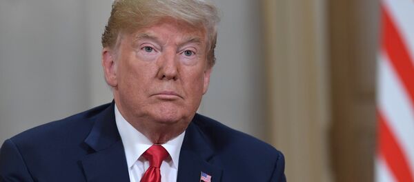 لقاء الرئيس الروسي فلاديمير بوتين والرئيس الأمريكي دونالد ترامب في هلسنكي، فنلندا 16 يويليو/ تموز 2018 - سبوتنيك عربي