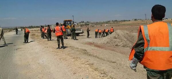 العثور على مقبرة جماعية بريف حمص الشمالي - سبوتنيك عربي