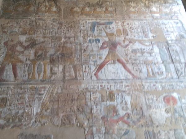 ترميم مقصورة الإسكندر الأكبر بمعبد الأقصر - سبوتنيك عربي