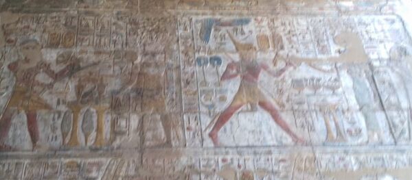 ترميم مقصورة الإسكندر الأكبر بمعبد الأقصر - سبوتنيك عربي