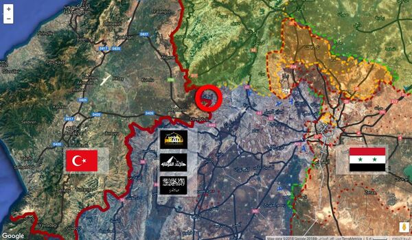 بلدة أطمة في إدلب السورية المحاذية لتركيا بلدة أطمة في إدلب السورية المحاذية لتركيا - سبوتنيك عربي