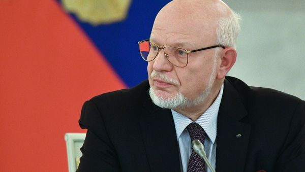 ميخائيل فيدوتوف رئيس المجلس الرئاسي الروسي لحقوق الإنسان ميخائيل فيدوتوف رئيس المجلس الرئاسي الروسي لحقوق الإنسان - سبوتنيك عربي