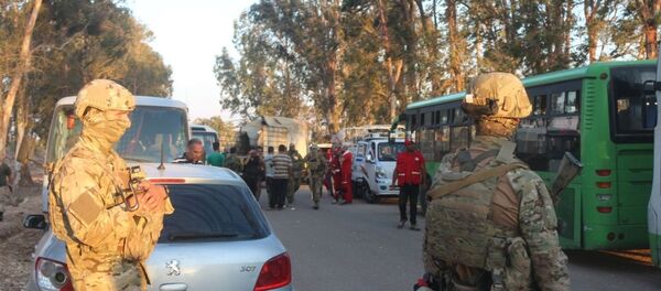 سبوتنيك تواكب ترحيل مسلحي نوى باتجاه إدلب ومحافظة درعا خالية من النصرة - سبوتنيك عربي