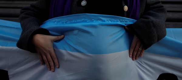 متظاهرة ضد الإجهاض في الأرجنتين - سبوتنيك عربي