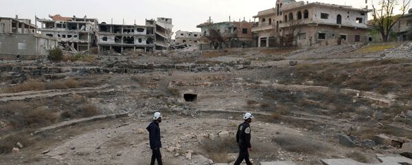 الخوذ البيضاء في درعا - سبوتنيك عربي