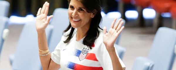 نيكي هايلي مندوبة أمريكا في الأمم المتحدة - سبوتنيك عربي