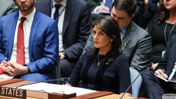 نيكي هايلي مندوبة أمريكا في الأمم المتحدة - سبوتنيك عربي