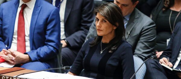 نيكي هايلي مندوبة أمريكا في الأمم المتحدة - سبوتنيك عربي