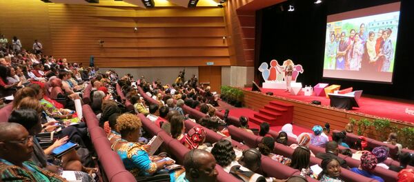 مؤتمر عن مرض الإيدز في أمستردام في هولندا بإدارة منظمة يونيسيف، 25 يوليو/تموز 2018 مؤتمر عن مرض الإيدز في أمستردام في هولندا بإدارة منظمة يونيسيف، 25 يوليو/تموز 2018 - سبوتنيك عربي