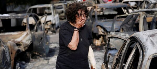 تراجيديا اليونان - ما بعد الحرائق الهائلة، 24 يوليو/ تموز 2018 - سبوتنيك عربي