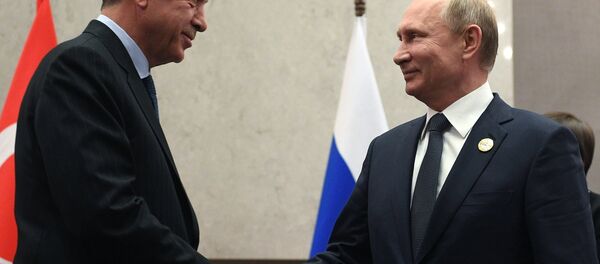 الرئيس الروسي فلاديمير بوتين والرئيس التركي رجب طيب أردوغان - سبوتنيك عربي