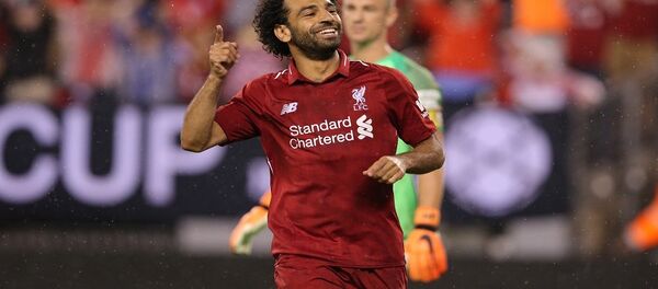 نجم ليفربول اللاعب المصري محمد صلاح - سبوتنيك عربي