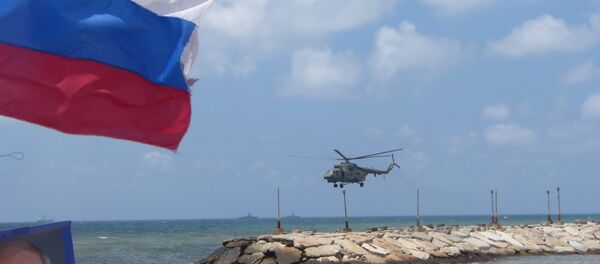 احتفال البحرية الروسية في قاعدة طرطوس - سبوتنيك عربي