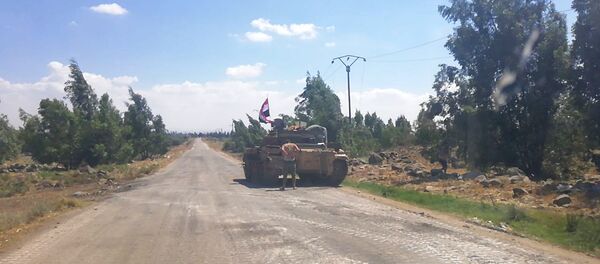 الجيش السوري يطهر قرى حوض اليرموك ويحاصر داعش ببلدتي بيت آره و عابدين - سبوتنيك عربي