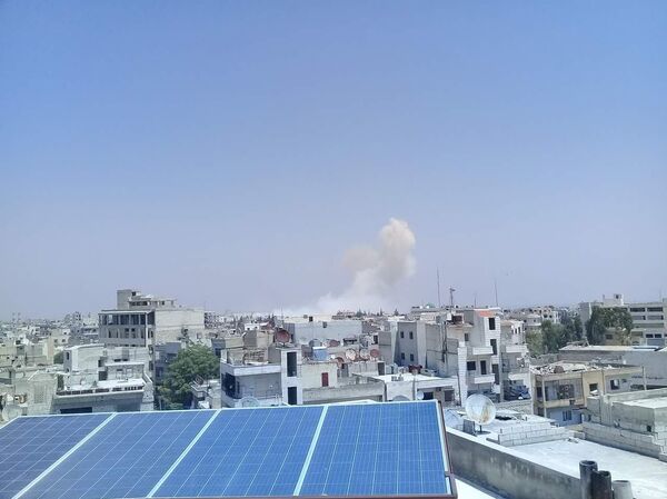 سيارة مفخخة تستهدف مبنى المحكمة العسكرية لـجبهة النصرة في إدلب - سبوتنيك عربي