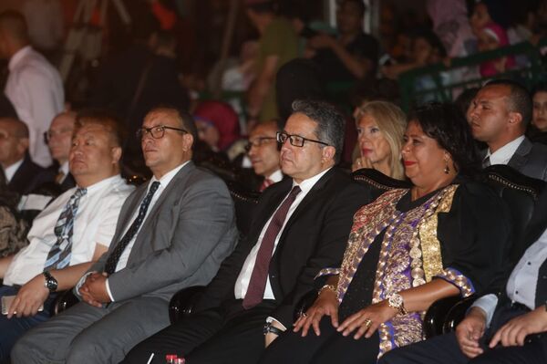 افتتاح الدورة الـ 27 لمهرجان القلعة الدولي في القاهرة، الخميس 2 أغسطس/آب 2018  - سبوتنيك عربي