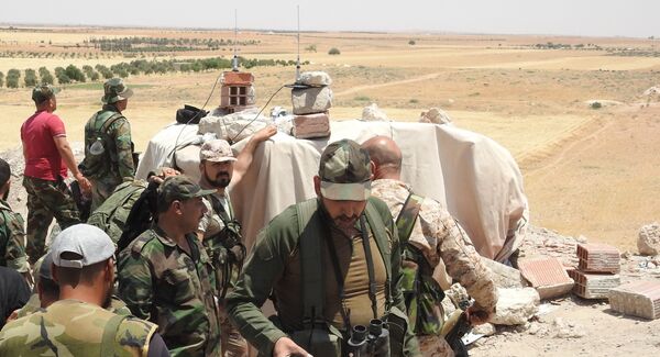 نقطة للجيش السوري على أحد محاور إدلب - سبوتنيك عربي