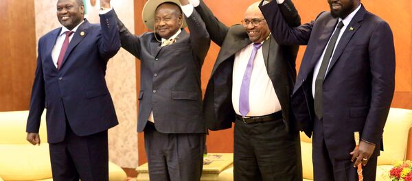 زعماء من جنوب السودان وأفريقيا في اجتماع للسلام بين الأفرقاء - سبوتنيك عربي