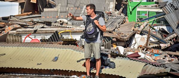 زلزال قوي يضرب جزيرة لومبوك في إندونيسيا 6 أغسطس/ آب 2018 - سبوتنيك عربي