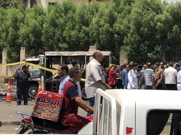 انفجار سيارة الدقي - سبوتنيك عربي