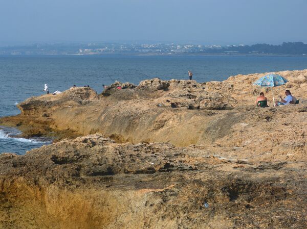 شاب سوري يعتمد على جمع الملح البحري لتأمين دخله - سبوتنيك عربي