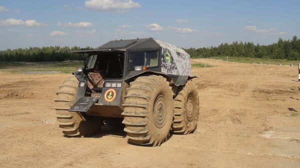 مدرعة روسية رباعية الدفع شيرب مدرعة روسية رباعية الدفع شيرب - سبوتنيك عربي