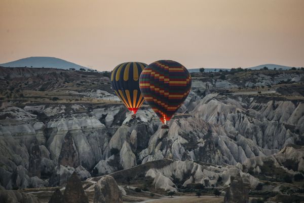 رحلة المناطيد فوق سماء كابادوكيا، تركيا - سبوتنيك عربي