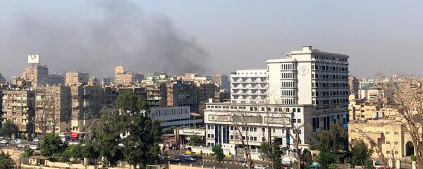 حريق في القاهرة - سبوتنيك عربي