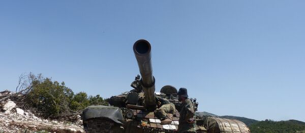 الجيش السوري في ريف اللاذقية، سوريا - سبوتنيك عربي