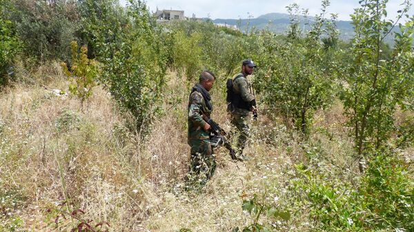 الجيش السوري في ريف اللاذقية، سوريا - سبوتنيك عربي