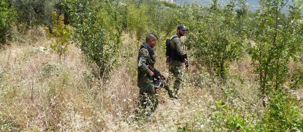 الجيش السوري في ريف اللاذقية، سوريا - سبوتنيك عربي