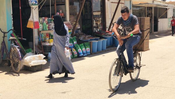 مخيم الزعتري لللاجئين السوريين في الأردن - سبوتنيك عربي